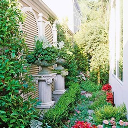 Garten-Zaun-klassischer-Stil